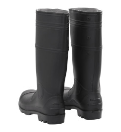 Bottes de pluie noir taille 45 PVC