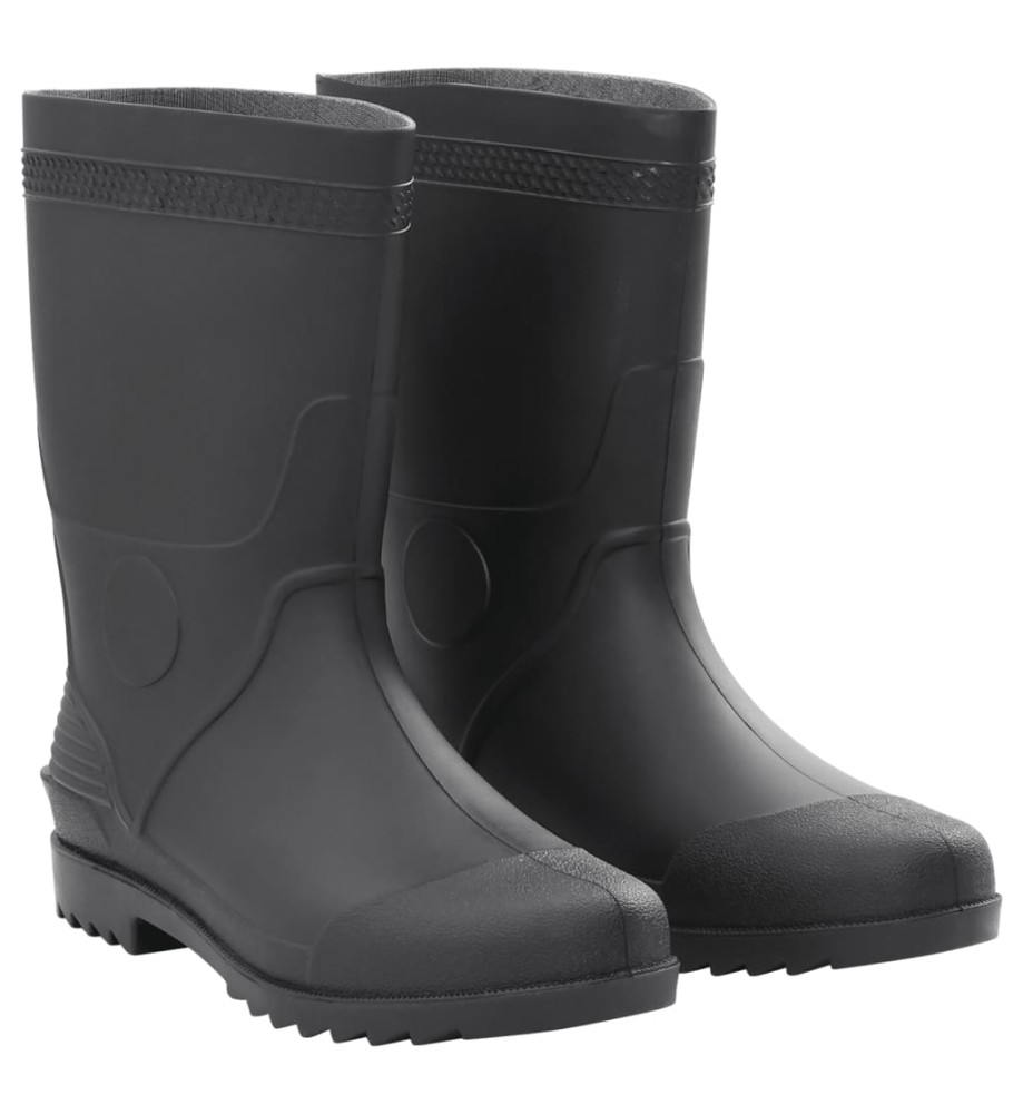 Bottes de pluie noir taille 45 PVC