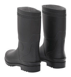 Bottes de pluie noir taille 45 PVC