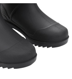 Bottes de pluie noir taille 39 PVC