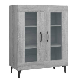 Buffet sonoma gris 69,5x34x90 cm bois d'ingénierie