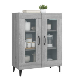 Buffet sonoma gris 69,5x34x90 cm bois d'ingénierie