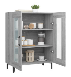 Buffet sonoma gris 69,5x34x90 cm bois d'ingénierie