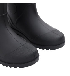 Bottes de pluie noir taille 42 PVC