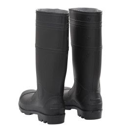 Bottes de pluie noir taille 44 PVC