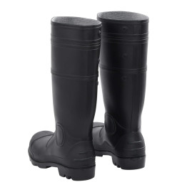 Bottes de pluie noir taille 42 PVC