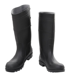 Bottes de pluie noir taille 46 PVC