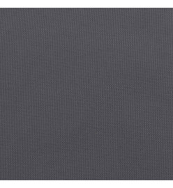 Coussins de chaise 6 pcs anthracite 40x40x7 cm