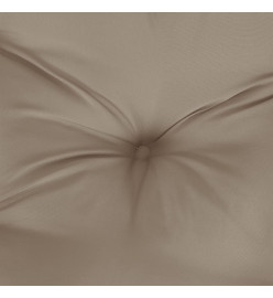 Coussin de banc de jardin taupe 200x50x7 cm tissu oxford