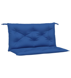 Coussins de banc de jardin 2 pcs bleu royal tissu oxford