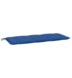 Coussin de banc de jardin bleu 120x50x7 cm tissu oxford