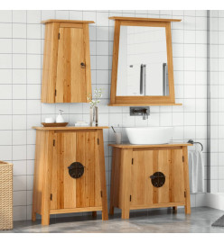 Ensemble de meubles de salle de bain 4 pcs bois de pin massif