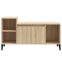 Meuble TV Chêne sonoma 100x35x55 cm Bois d'ingénierie