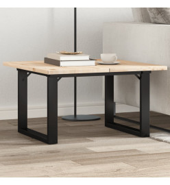 Pieds de table basse cadre en O 60x40x38 cm fonte