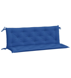 Coussins de banc de jardin 2 pcs bleu 150x50x7 cm tissu Oxford