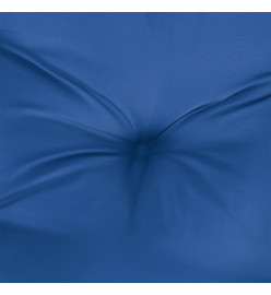 Coussins de banc de jardin 2 pcs bleu 150x50x7 cm tissu Oxford