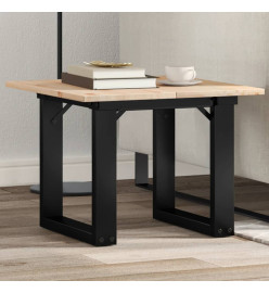 Pieds de table basse cadre en O 40x40x33 cm fonte