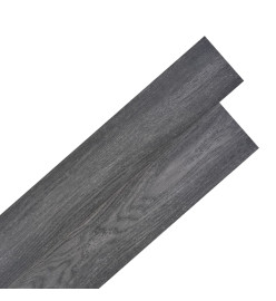 Planche de plancher PVC autoadhésif 5,21 m² 2 mm Noir et blanc