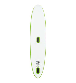 Ensemble de planche SUP gonflable avec voile Vert et blanc