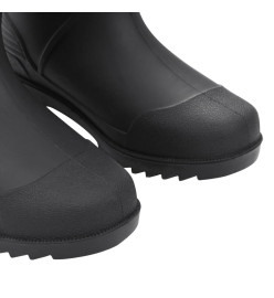 Bottes de pluie noir taille 38 PVC