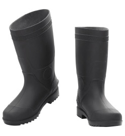 Bottes de pluie noir taille 40 PVC