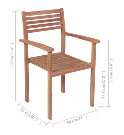 Chaises de jardin 2 pcs avec coussins noir Bois de teck massif