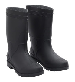 Bottes de pluie noir taille 41 PVC