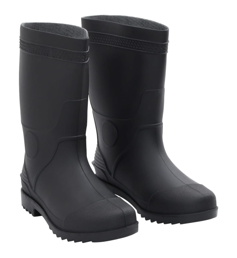 Bottes de pluie noir taille 41 PVC