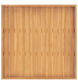 Plateau de service 70x70 cm Bois de teck massif