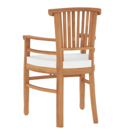 Ensemble à manger de jardin 9 pcs Bois de teck solide