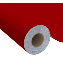 Films autoadhésifs pour meubles 2 pcs Rouge 500x90 cm PVC