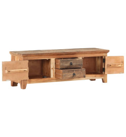 Meuble TV 120x30x40 cm Bois d'acacia et de récupération massif