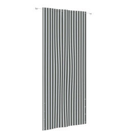 Écran de balcon Anthracite et blanc 120x240 cm Tissu Oxford