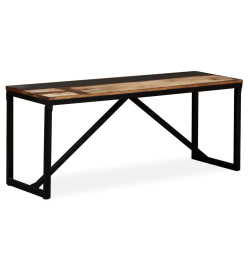 Banc 110 x 35 x 45 cm Bois de récupération massif