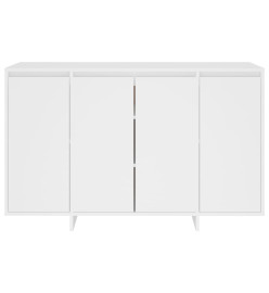 Buffet blanc 120x41x75 cm bois d'ingénierie