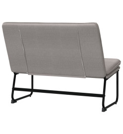 Banc Taupe 100x75x76 cm Tissu