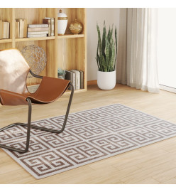Tapis à poils courts multicolore 120x180 cm antidérapant