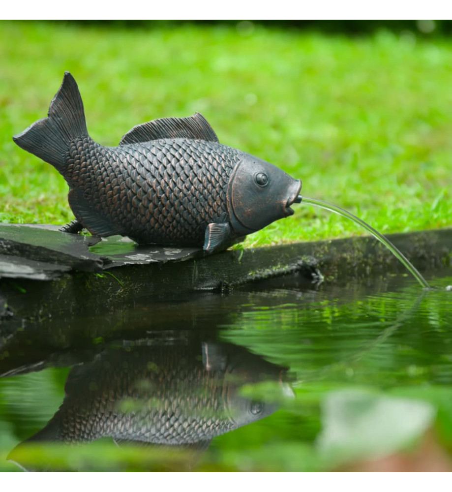 Ubbink Fontaine de jardin à cracheur Poisson