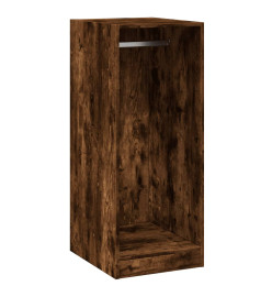 Garde-robe chêne fumé 48x41x102 cm bois d'ingénierie