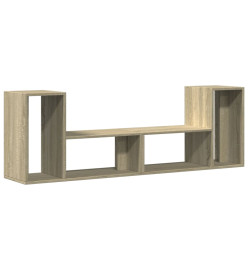 Meubles TV 2 pcs chêne sonoma 75x30x50 cm bois d'ingénierie