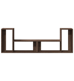 Meubles TV 2 pcs chêne marron 75x30x50 cm bois ingénierie