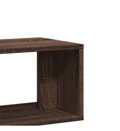 Meubles TV 2 pcs chêne marron 75x30x50 cm bois ingénierie