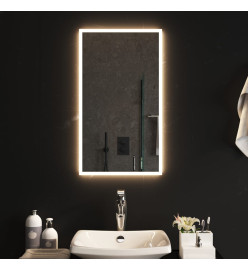 Miroir de salle de bain à LED 40x70 cm