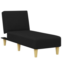 Ensemble de canapés 2 pcs noir tissu