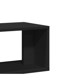 Meubles TV 2 pcs noir 100x30x50 cm bois d'ingénierie