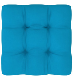 Pouf palette de jardin Bois de pin imprégné de blanc