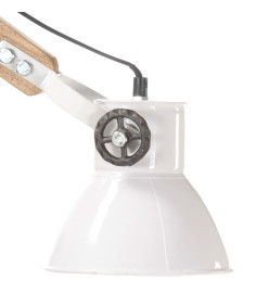 Lampe murale Style industriel Blanc Rond E27