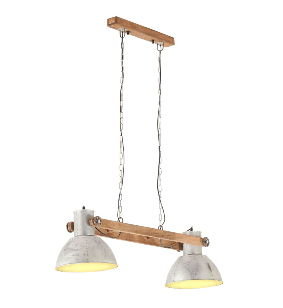 Lampe suspendue industrielle 25 W Argenté 109 cm E27