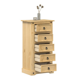 Table de chevet Corona 53x39x103 cm bois de pin massif