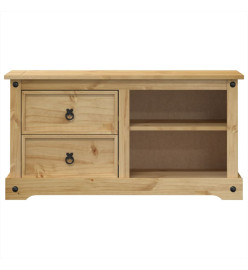 Meuble TV Corona 100x40x52 cm bois de pin massif